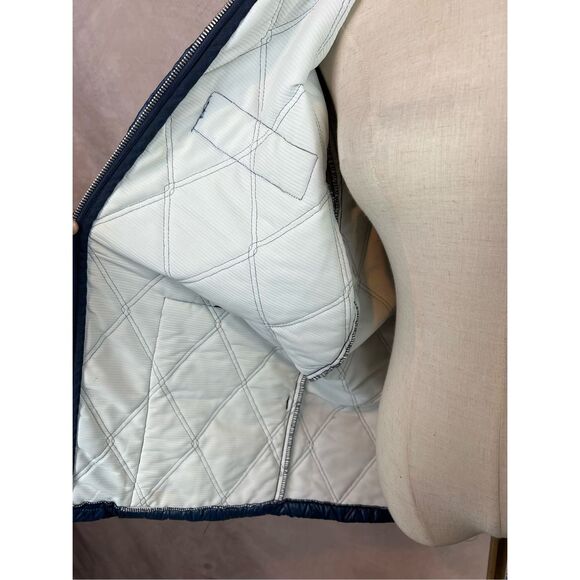 Vintage 70s 80s Goodyear Racing Quilted Workwear Jacket Medium Large NASCAR - Picture 6 of 10